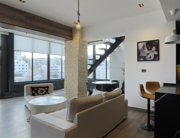 Luxurious Duplex Apartment with Rooftop and Panoramic View – Abdoun