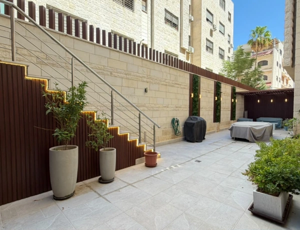 Luxury 2-Bedroom Garden Apartment for Rent in Abdoun, Amman