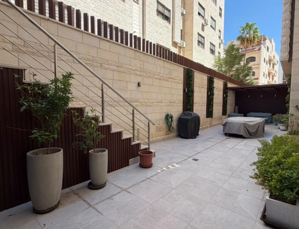 Luxury 2-Bedroom Garden Apartment for Rent in Abdoun, Amman