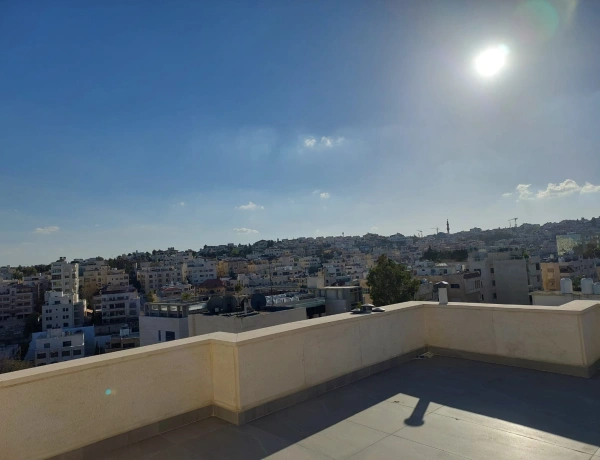 Three-Bedroom Rooftop Apartment for Rent in 4th Circle, Amman