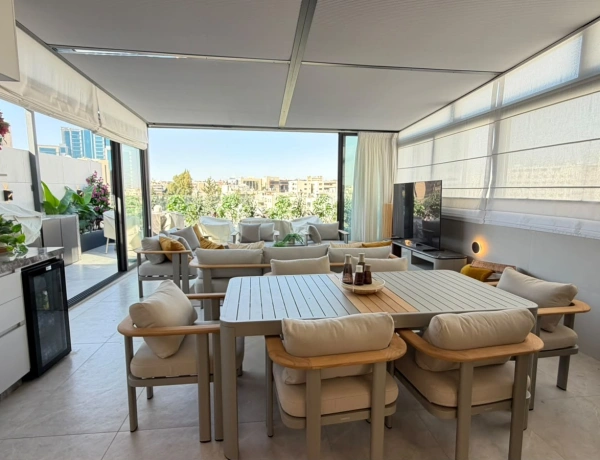 Luxury 3-Bedroom Duplex Rooftop Apartment for Rent in Abdoun, Amman