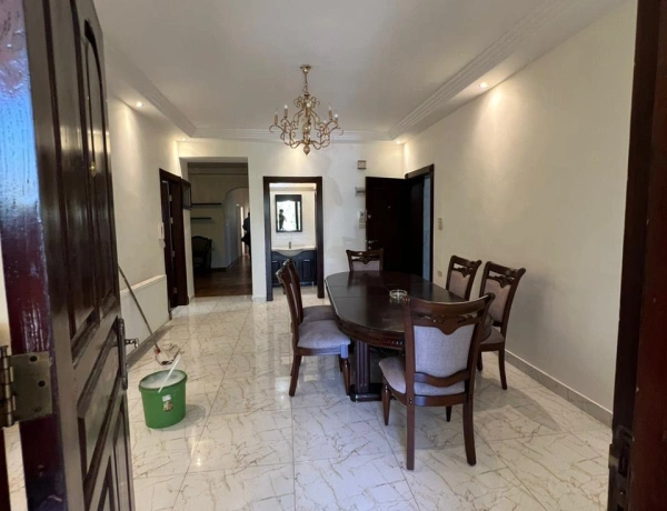 Fully Furnished 3-Bedroom Ground Floor Apartment with Private Garden in Wadi Saqra – Amman
