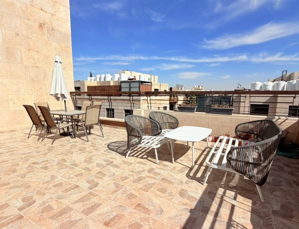 Luxury 2-Bedroom Rooftop Apartment for Rent in Abdoun, Amman | Modern & Private Living