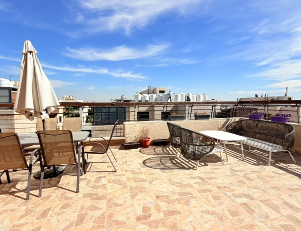 Luxury 2-Bedroom Rooftop Apartment for Rent in Abdoun, Amman | Modern & Private Living