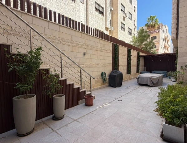 Luxury 2-Bedroom Garden Apartment for Rent in Abdoun, Amman