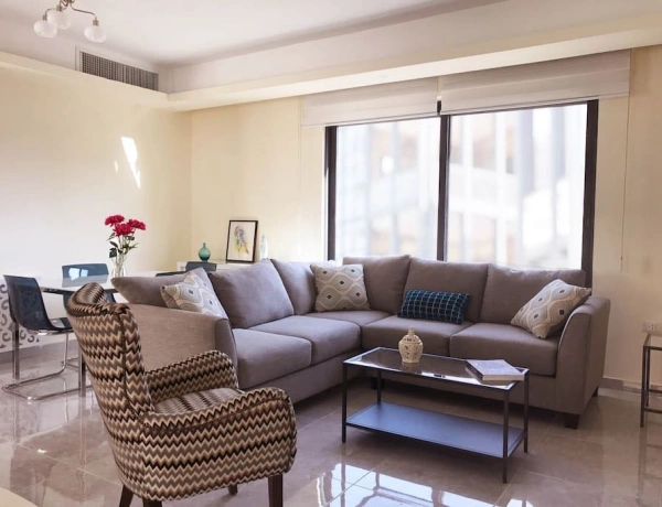 Modern 2-Bedroom Apartment for Rent in Abdoun, Amman – Diplomatic Zone