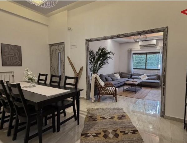 3-Bedroom Apartment with Private Garden for Rent in Jabal Al-Weibdeh | 150 sqm + 150 sqm Garden