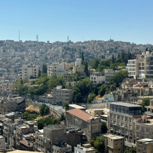Charming Weibdeh Apartment with Panoramic Citadel & Amman Views
