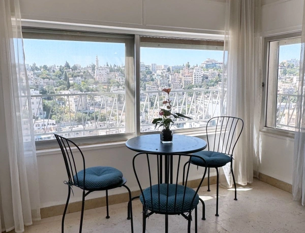Charming Weibdeh Apartment with Panoramic Citadel & Amman Views