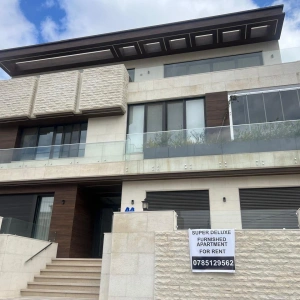 Luxury Brand-New 240 sqm Furnished Apartment for Rent in Abdoun
