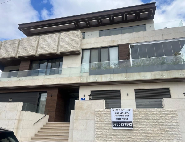 Luxury Brand-New 240 sqm Furnished Apartment for Rent in Abdoun