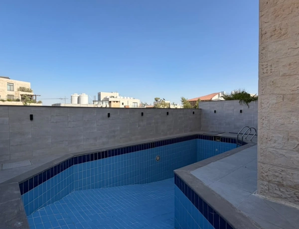 4-Bedroom Duplex with Private Pool for Rent in Abdoun, Amman