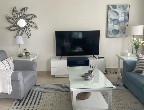 Ground Floor 2-Bedroom Apartment with Terrace & Private Garage in Swefieh, Amman