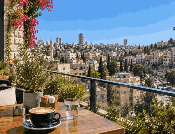 Cafés in Amman With the Best Views of the City