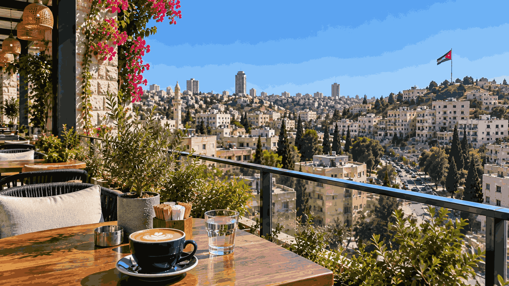 Cafés in Amman With the Best Views of the City