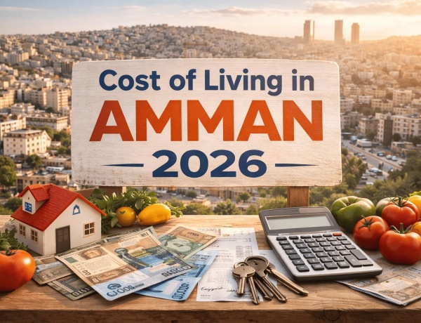 Cost of Living in Amman 2026: Rent, Utilities, Food & Monthly Budget Guide