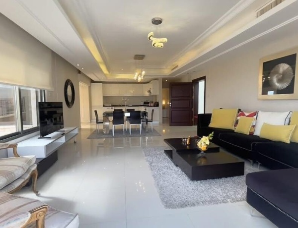 Luxury 2-Master Bedroom Apartment for Rent in Abdoun with Terrace