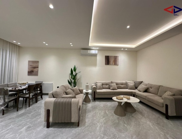 Spacious 2-Bedroom Apartment for Rent in Deir Ghbar – Ground Floor with Terrace, Parking & Elevator