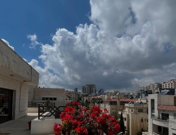 Elegant Rooftop Apartment for Rent in Abdoun – 2 Bedrooms, 2 Bathrooms & Panoramic Terrace Views