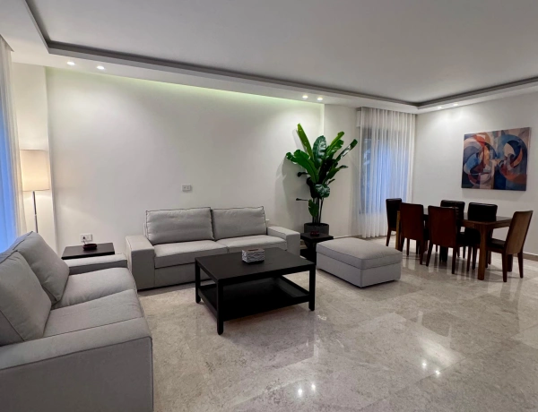 Fully Furnished 3-Bedroom Ground Floor Apartment for Rent in 4th Circle, Jabal Amman