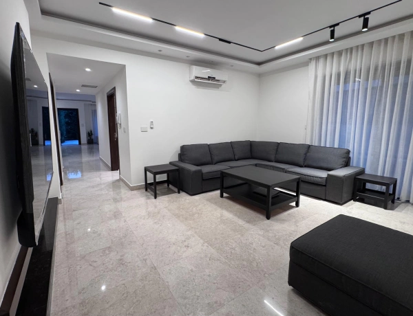 Fully Furnished 3-Bedroom Ground Floor Apartment for Rent in 4th Circle, Jabal Amman